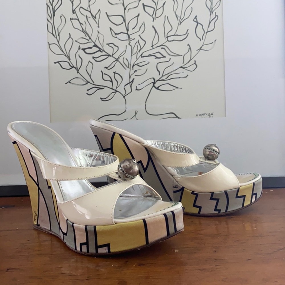 🌟EMILIO PUCCI WEDGE SANDALS🌟